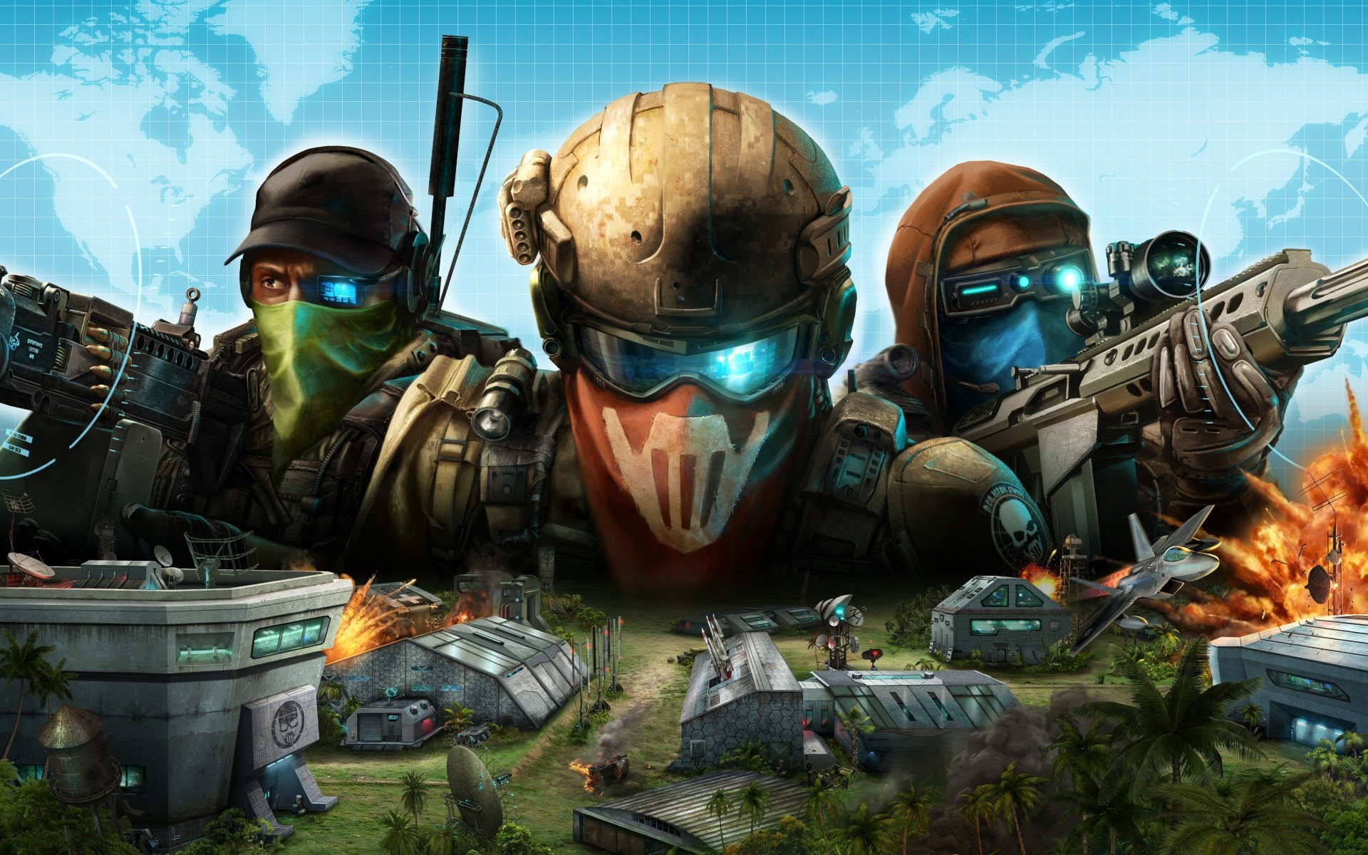ghost recon guerra militar contaminación desastre ejército hombre batalla máscara soldado arma grupo peligro casco