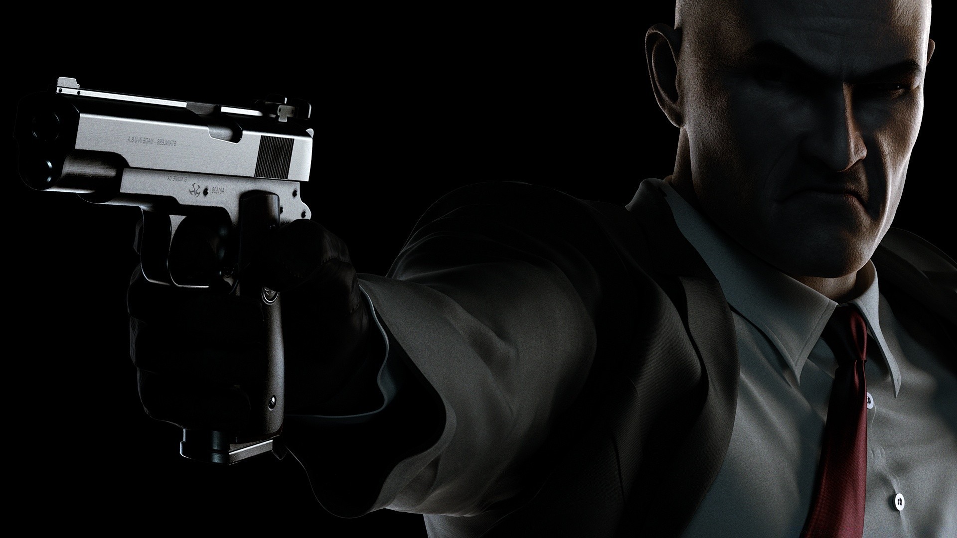 hitman policía crimen pistola hombre arma seguridad fuerza pistola interior peligro arte retrato
