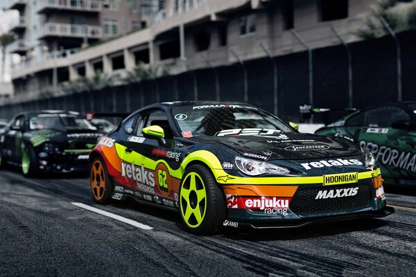 Coches de carreras para salvapantallas