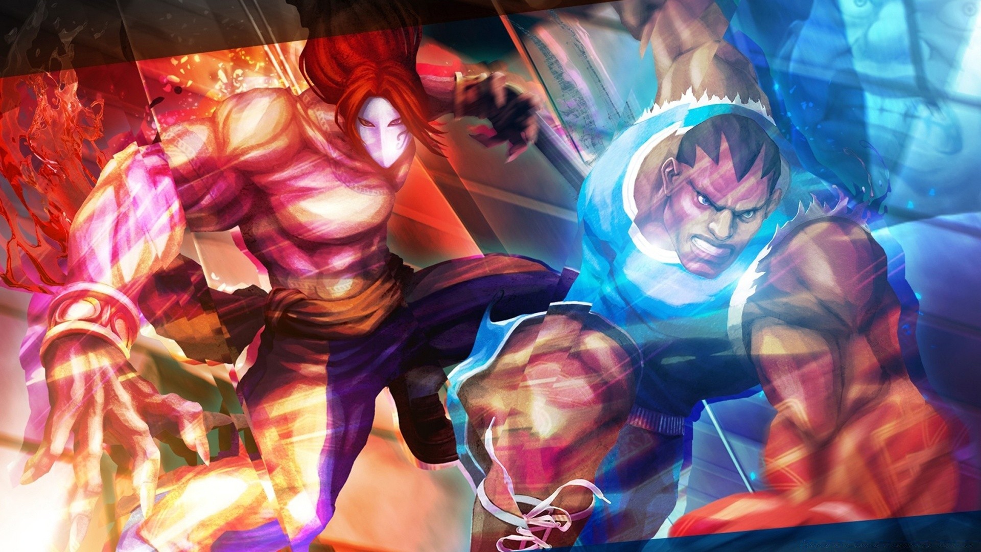 street fighter arte brillante desenfoque abstracto música vacaciones placer