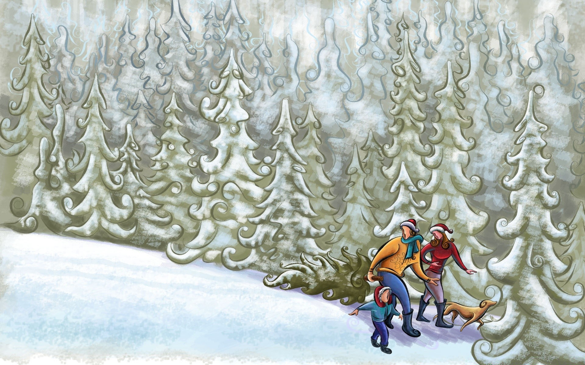 año nuevo patrón escritorio decoración diseño invierno abstracto nieve textura navidad arte textil tela