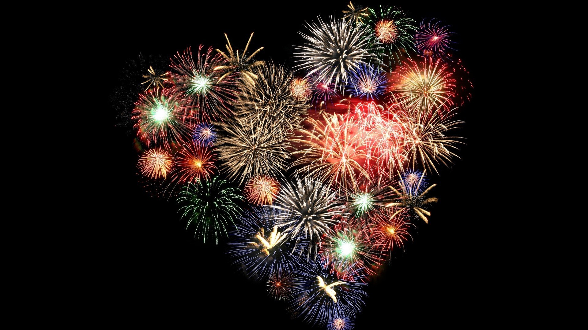 navidad vacaciones fuegos artificiales escritorio festival color brillante decoración abstracto