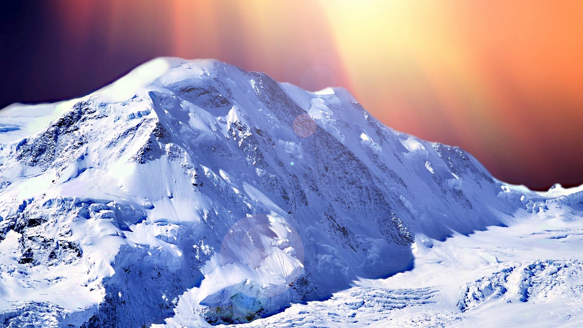 nieve invierno hielo frío montañas glaciar subir viajar luz del día