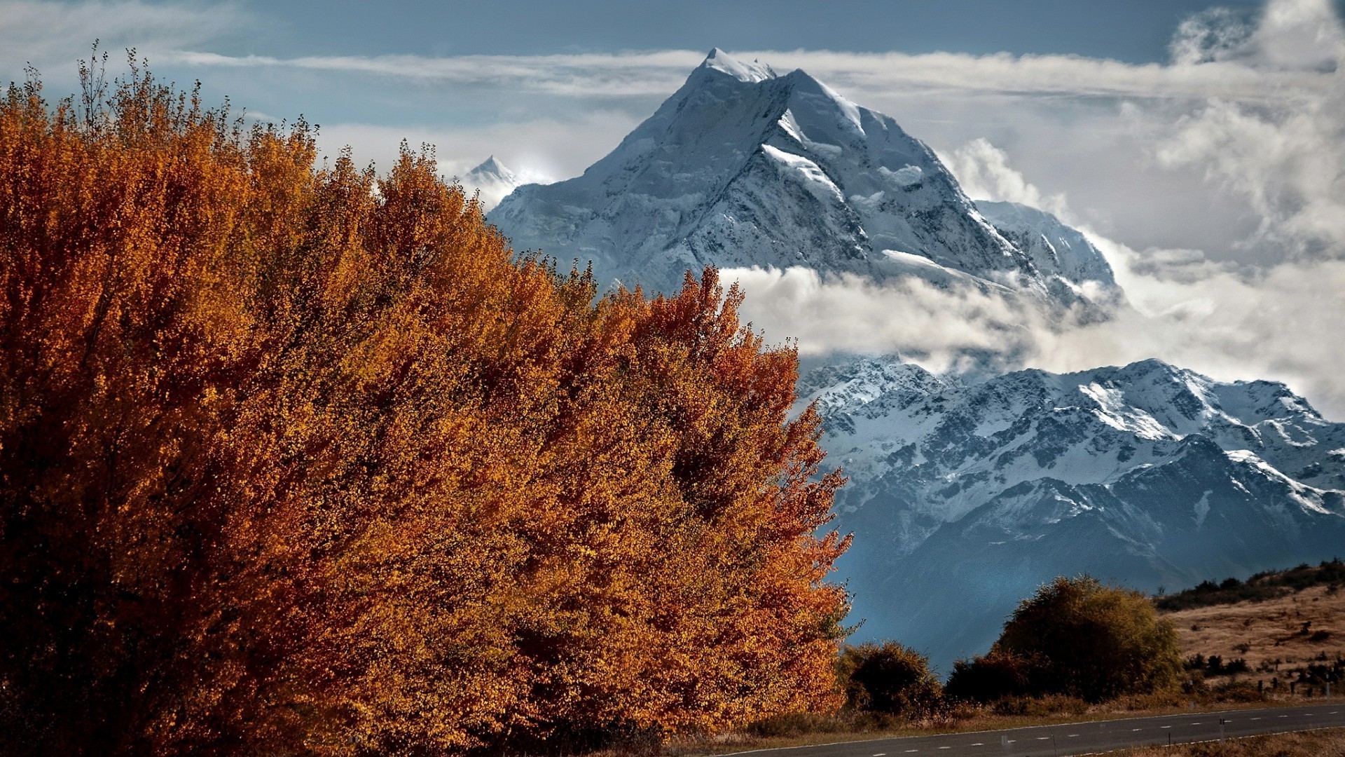 nieve paisaje montaña al aire libre naturaleza escénico otoño madera viajes invierno árbol cielo