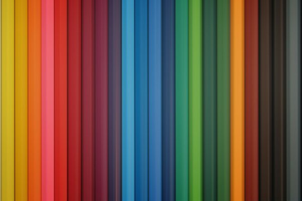 Juego de lápices de madera de colores