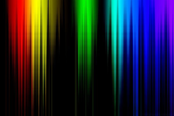 Solución de diseño de papel tapiz en forma de arco iris que fluye