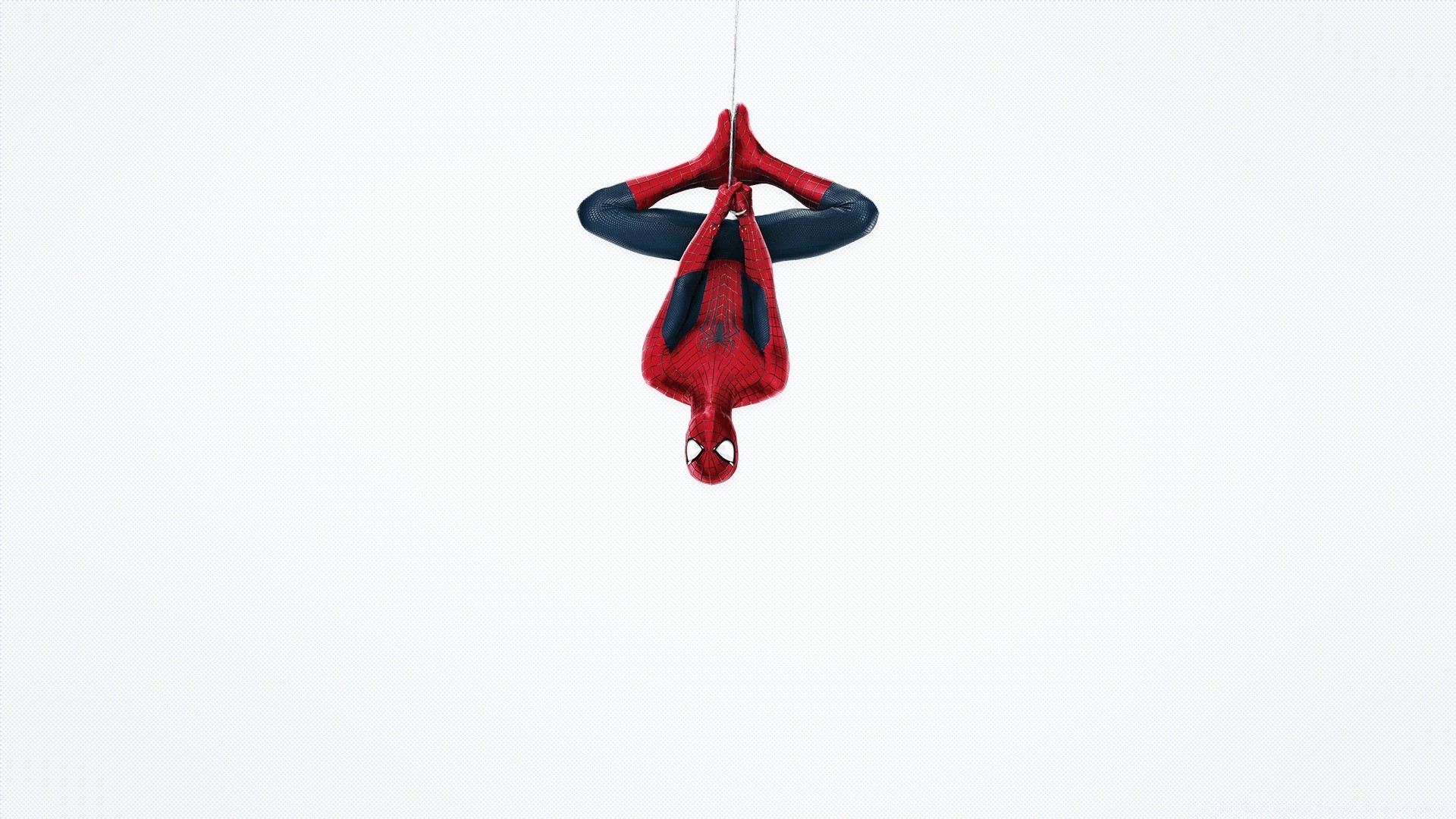 spider-man colgando solo juguete