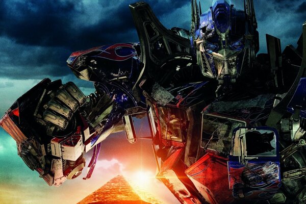 Uno de los héroes de Transformers 