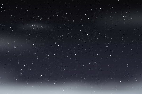 Innumerables estrellas en el espacio