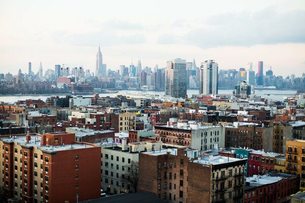 Vista de la hermosa ciudad